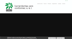 Desktop Screenshot of hecon.es